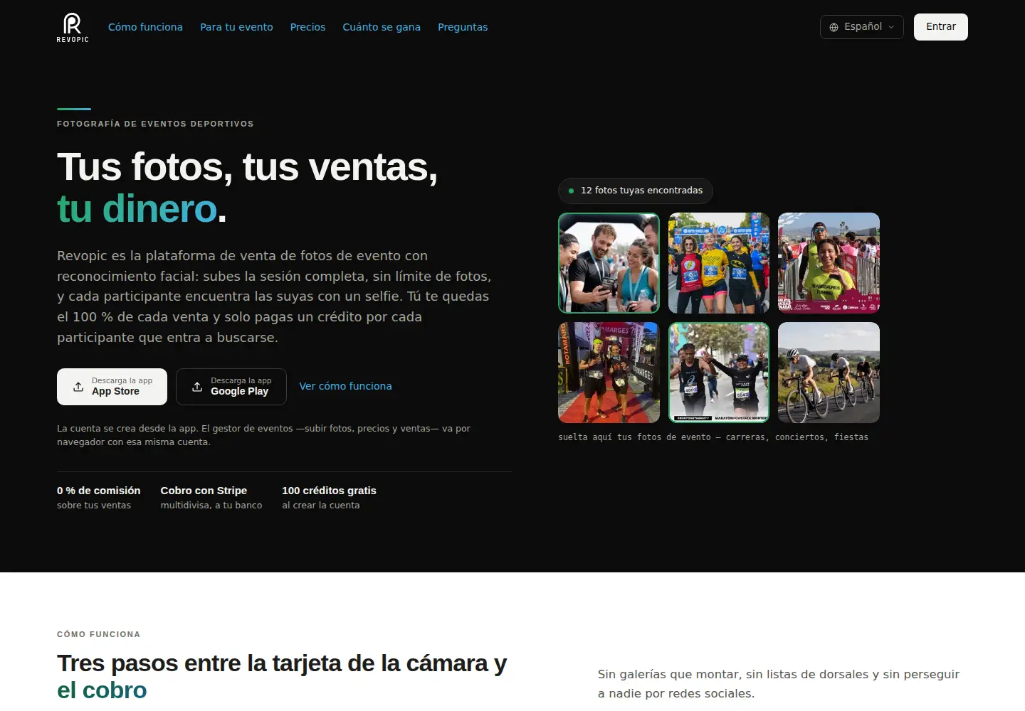 Screenshot of revopic.com