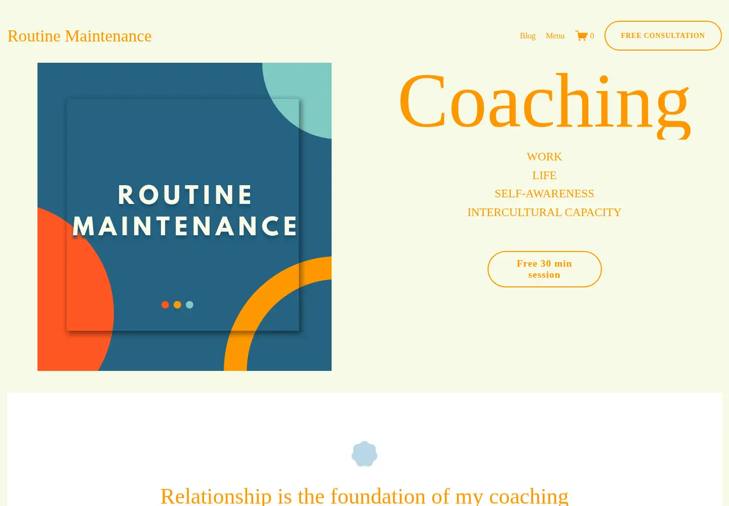 Screenshot of routinemaintenancellc.com
