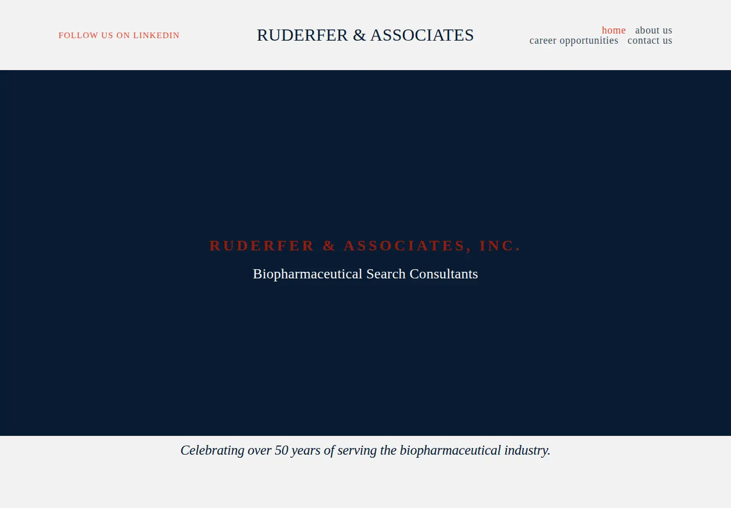 Screenshot of ruderfer.com