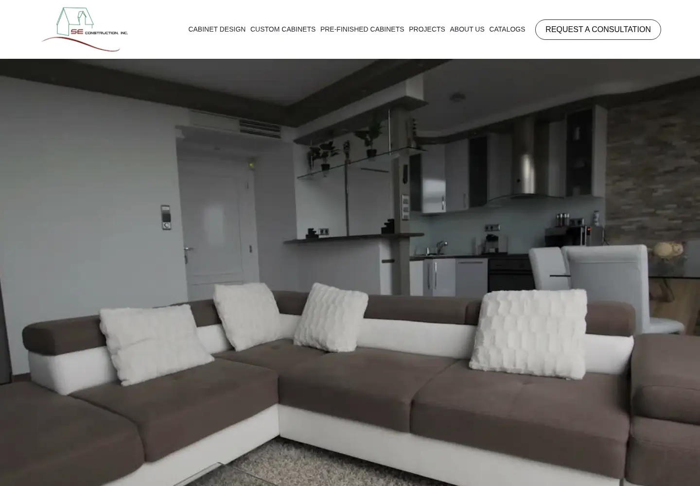 Captured homepage of seconstructioninc.com in the current scan