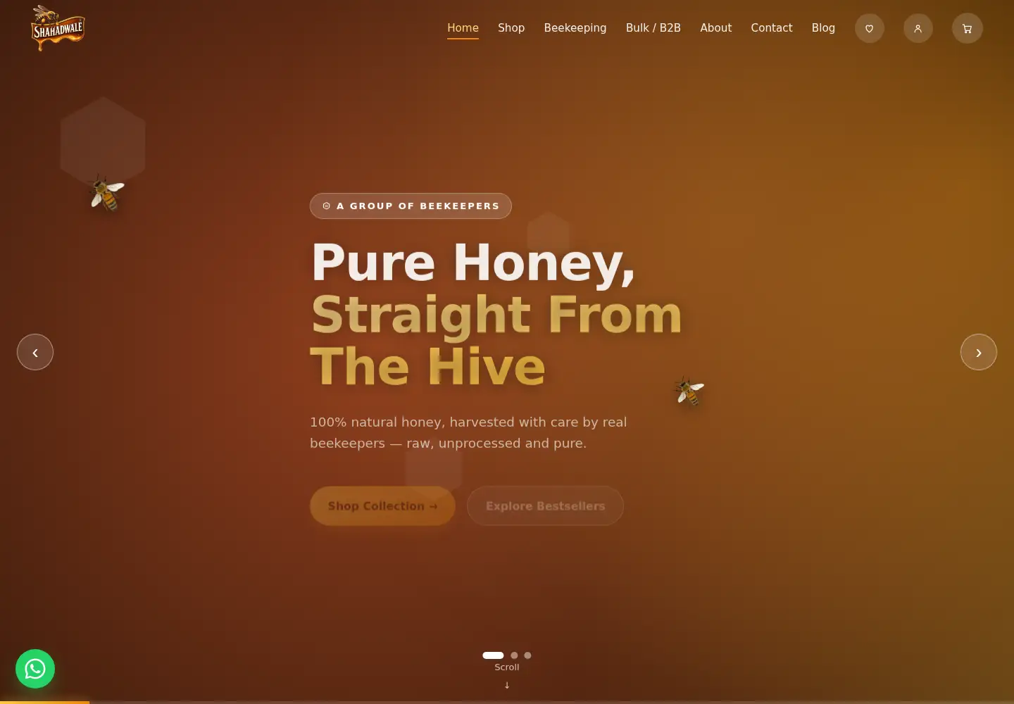 Screenshot of shahadwale.com
