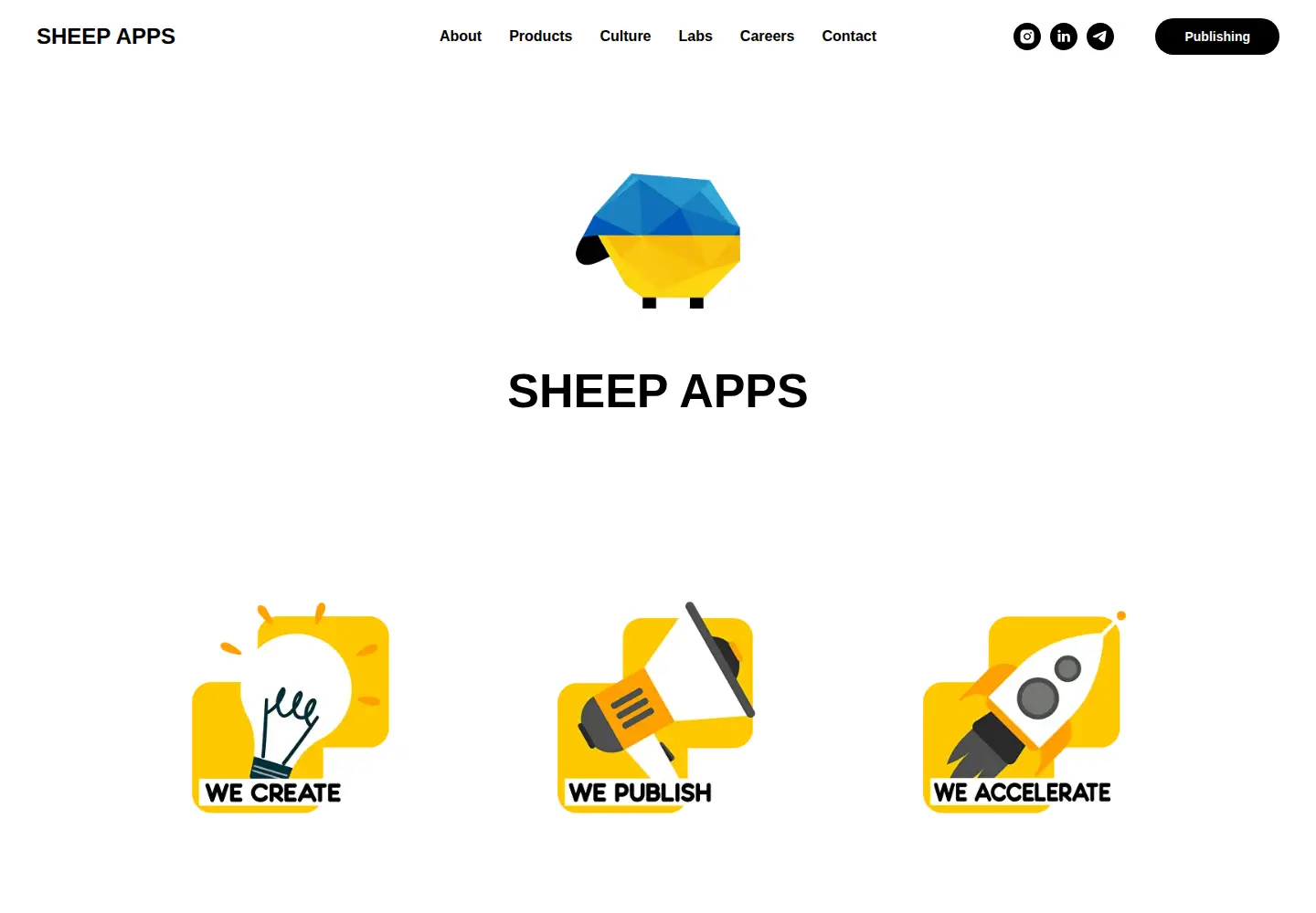 Screenshot of sheep-apps.com