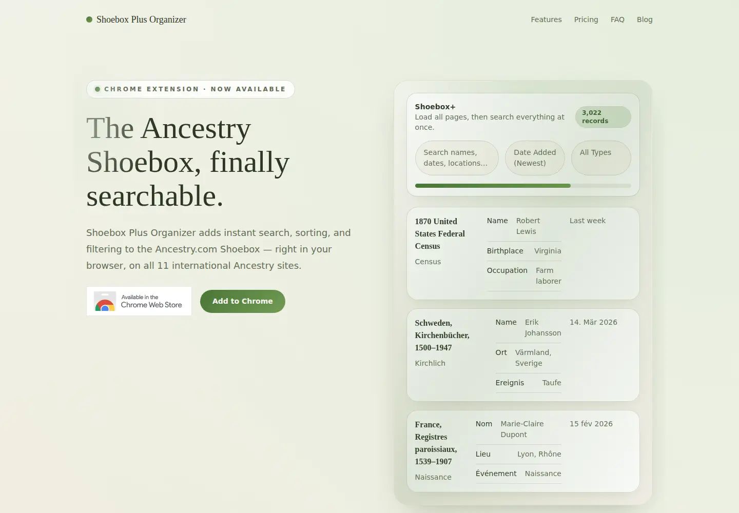 Screenshot of shoeboxplusorganizer.com
