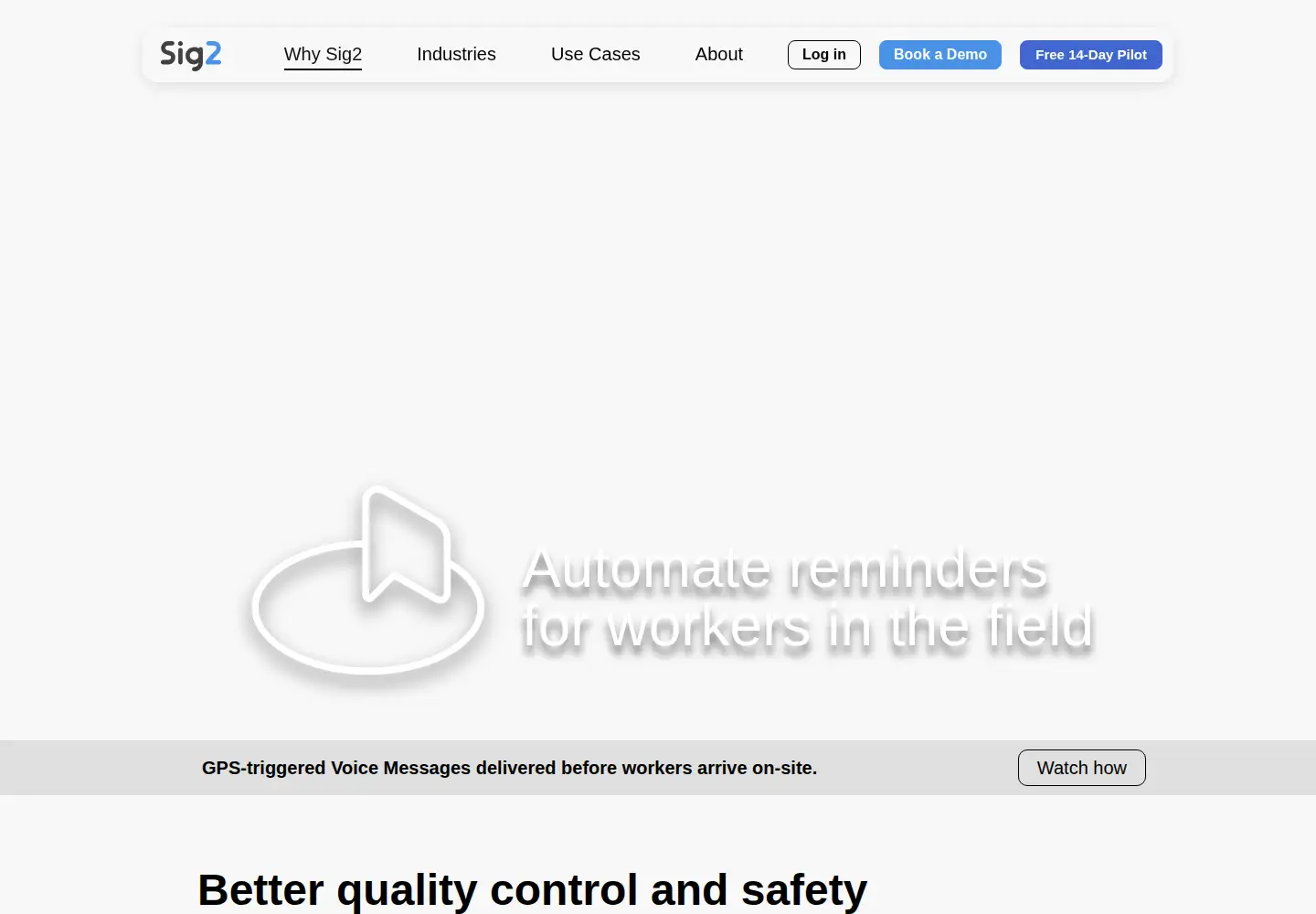 Captured homepage of sig2.com in the current scan