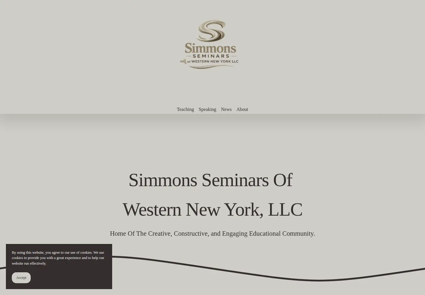 Screenshot of simmonsseminarsofwny.com