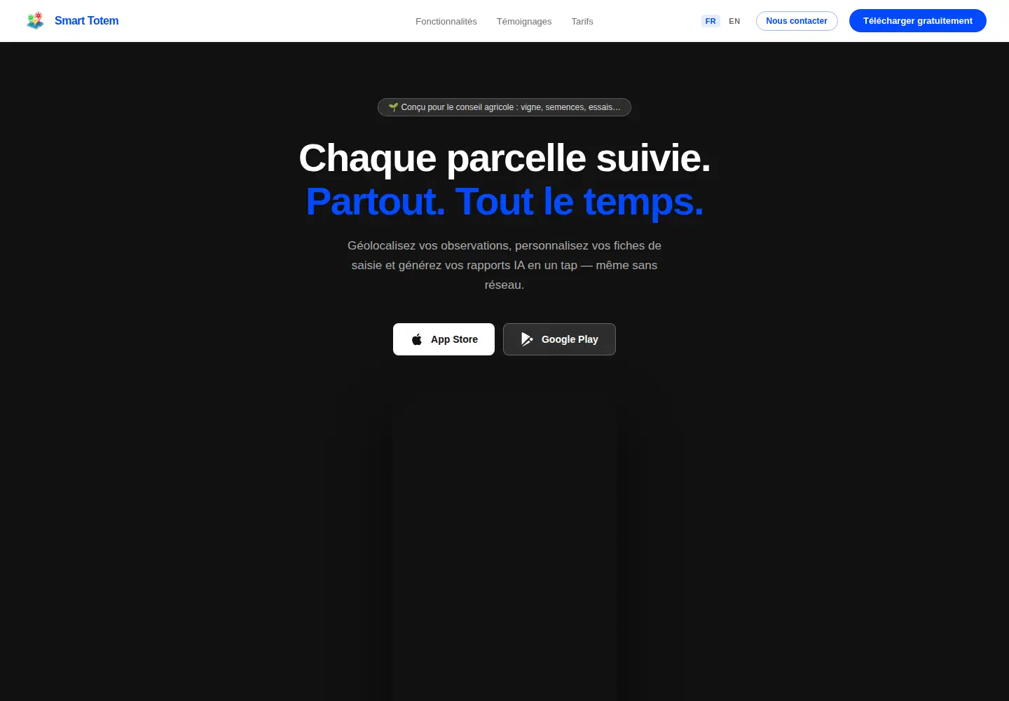 Screenshot of smart-totem.com