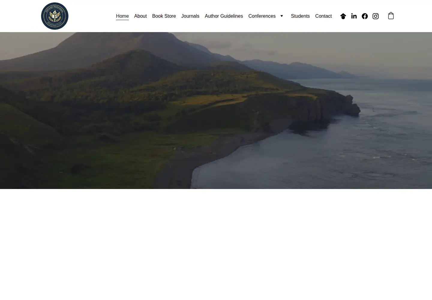 Screenshot of smsamspublications.com