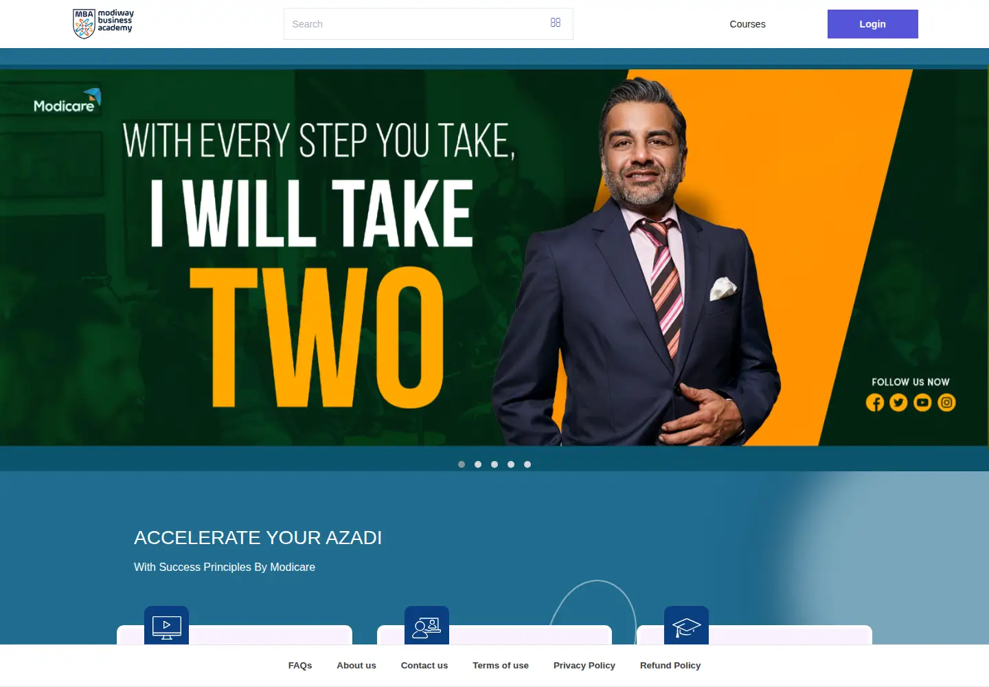 Captured homepage of spbmacademy.com in the current scan