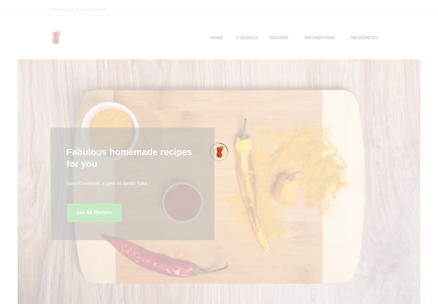 Screenshot of spicetheworld.com