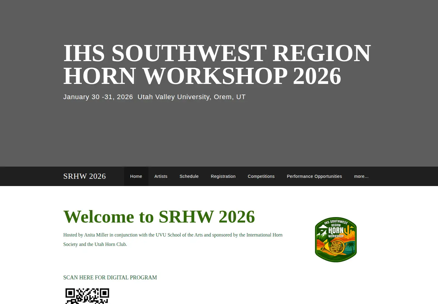Screenshot of srhw2026.com