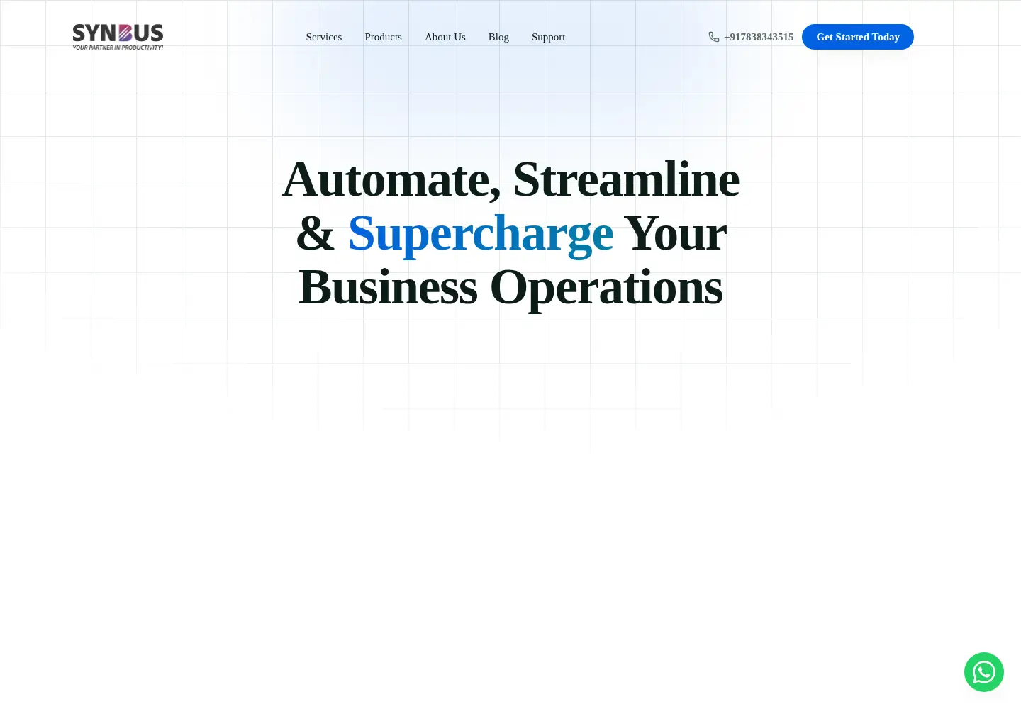 Screenshot of synbussolutions.com