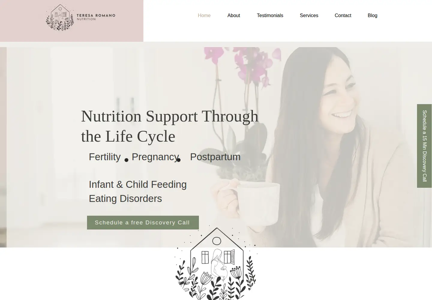 Screenshot of teresaromanonutrition.com