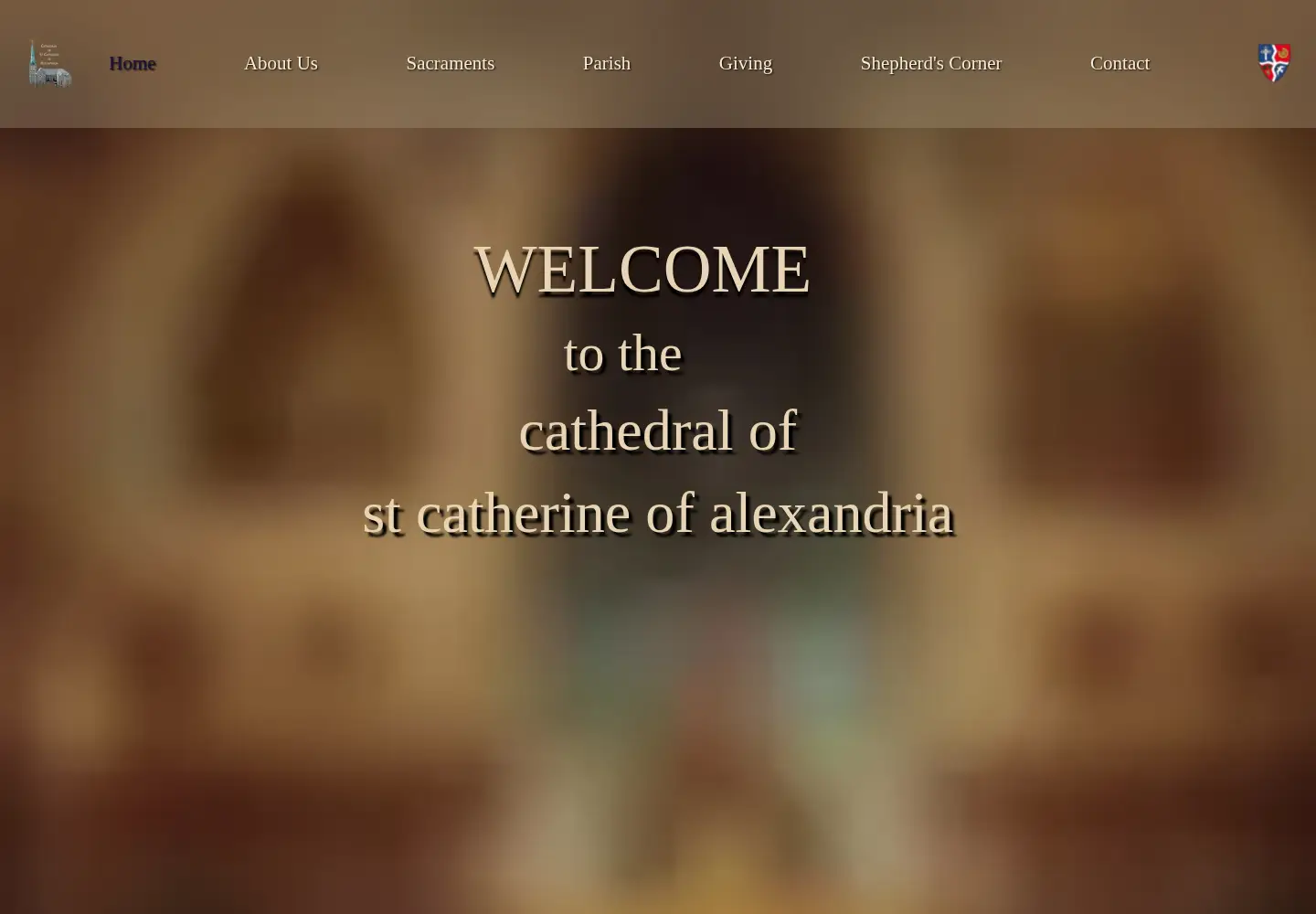 Screenshot of thecathedralinstcatharines.com