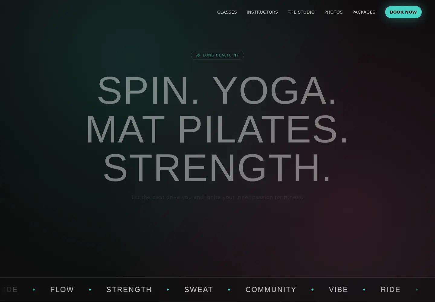 Screenshot of theridebyhollywood.com