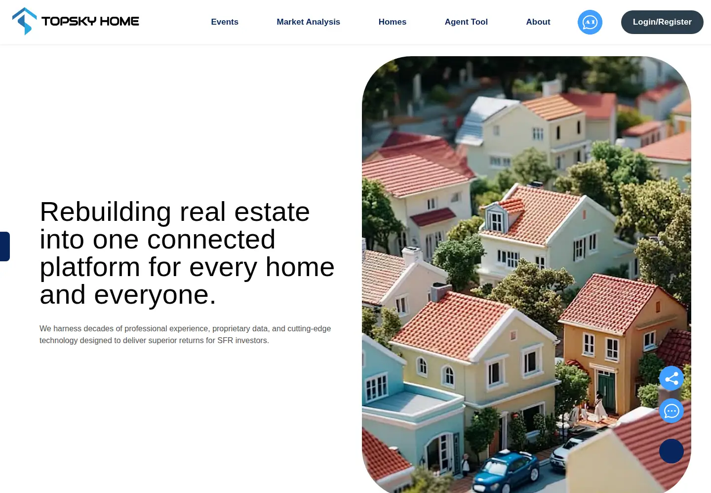 Screenshot of topskyhome.com