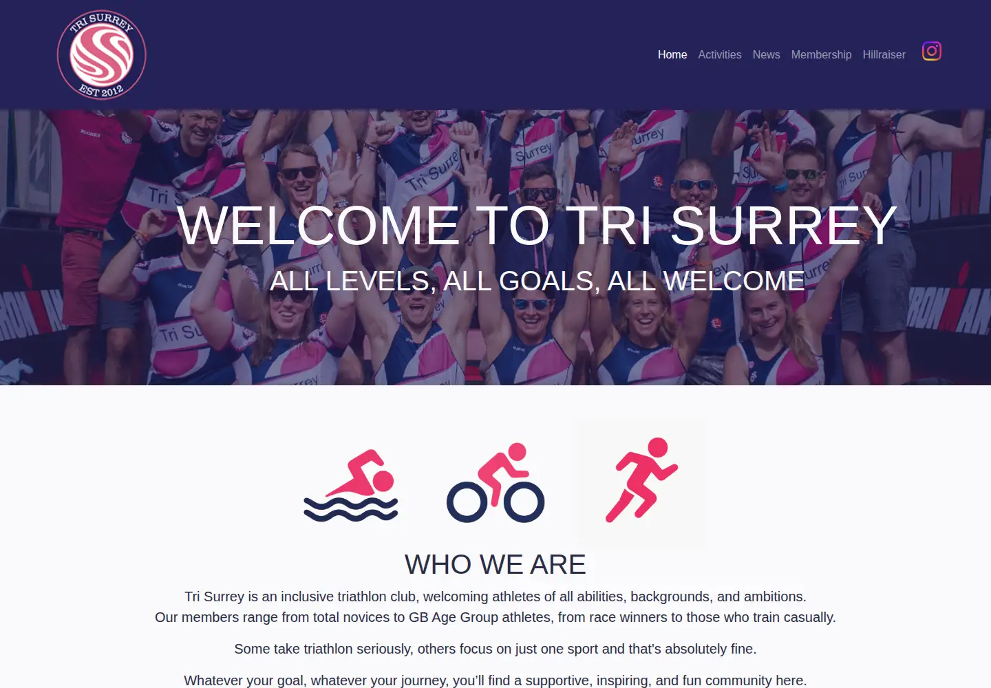 Screenshot of trisurrey.com