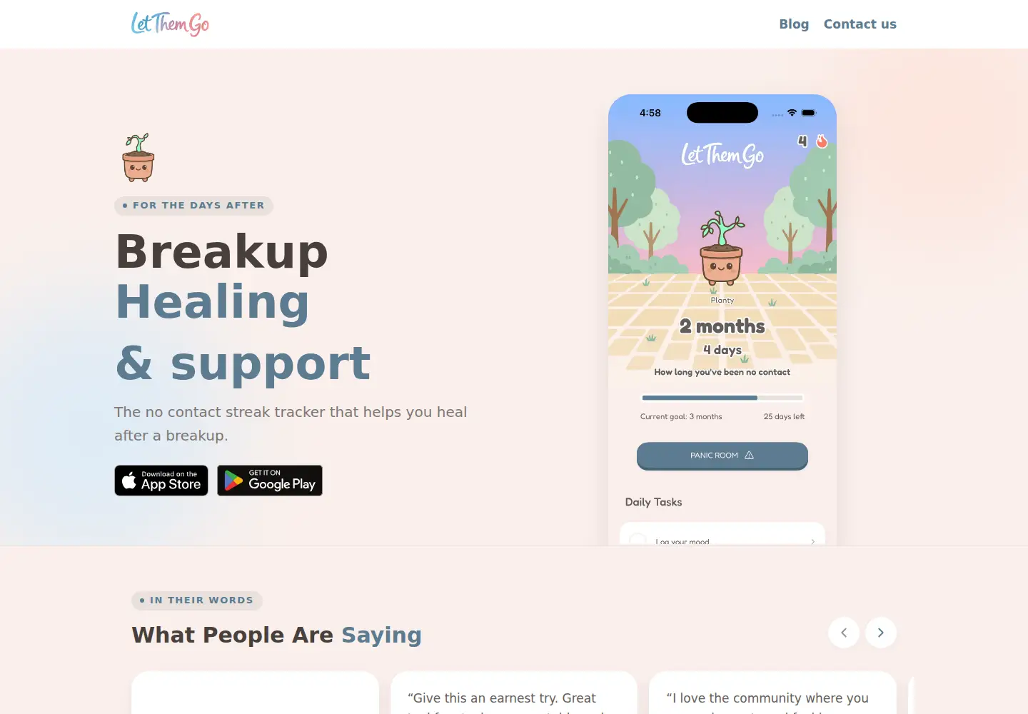 Screenshot of tryletthemgo.com