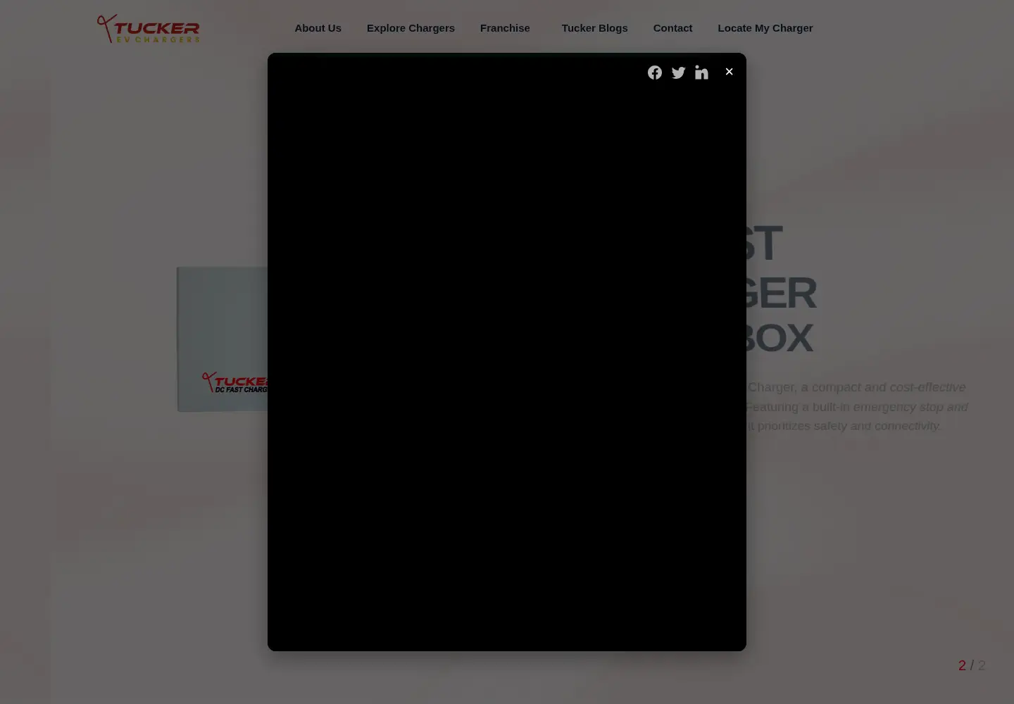 Screenshot of tuckermotors.com