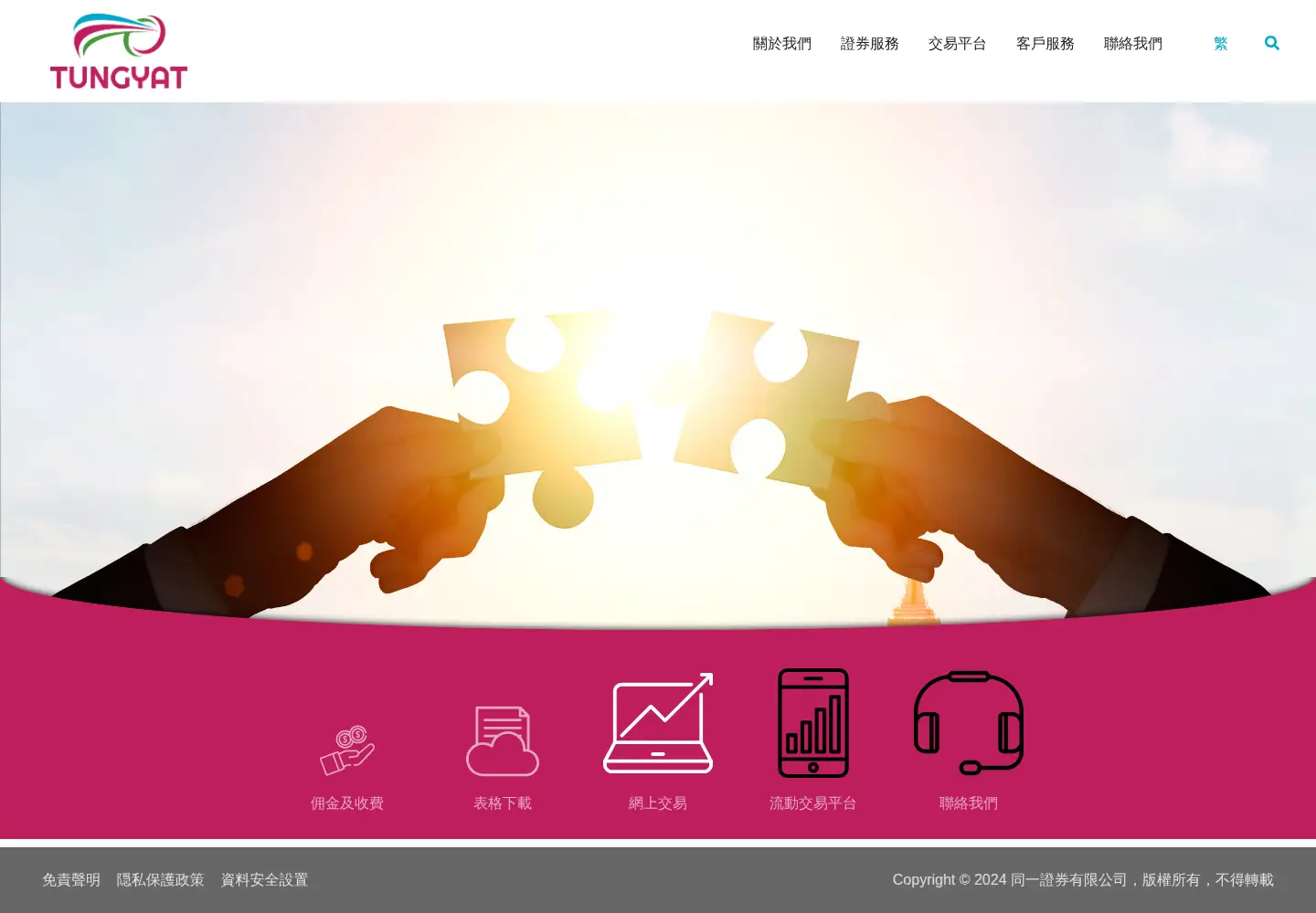 Screenshot of tungyatsec.com