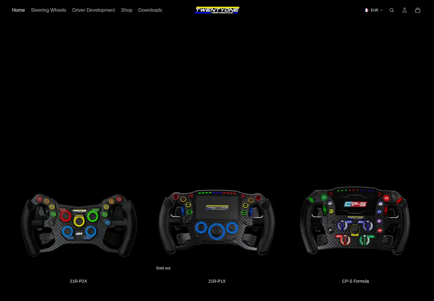 Screenshot of twentyoneperformance.com