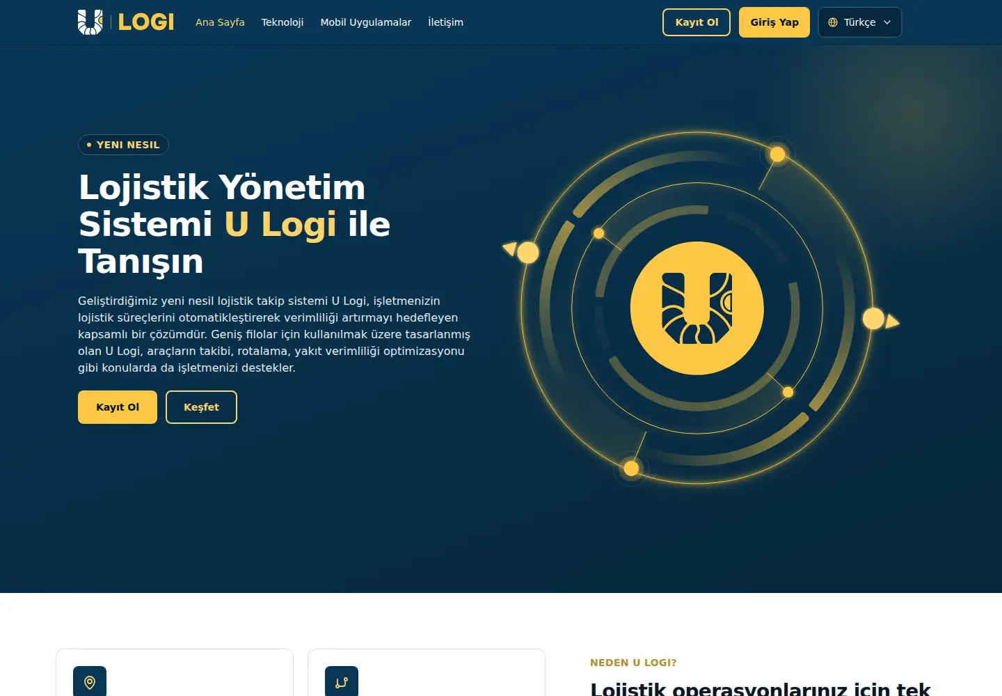 Screenshot of ulogi.com