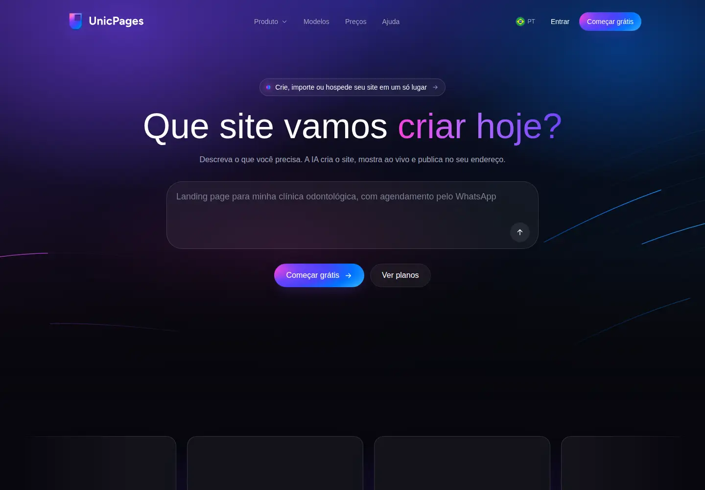 Screenshot of unicpages.com