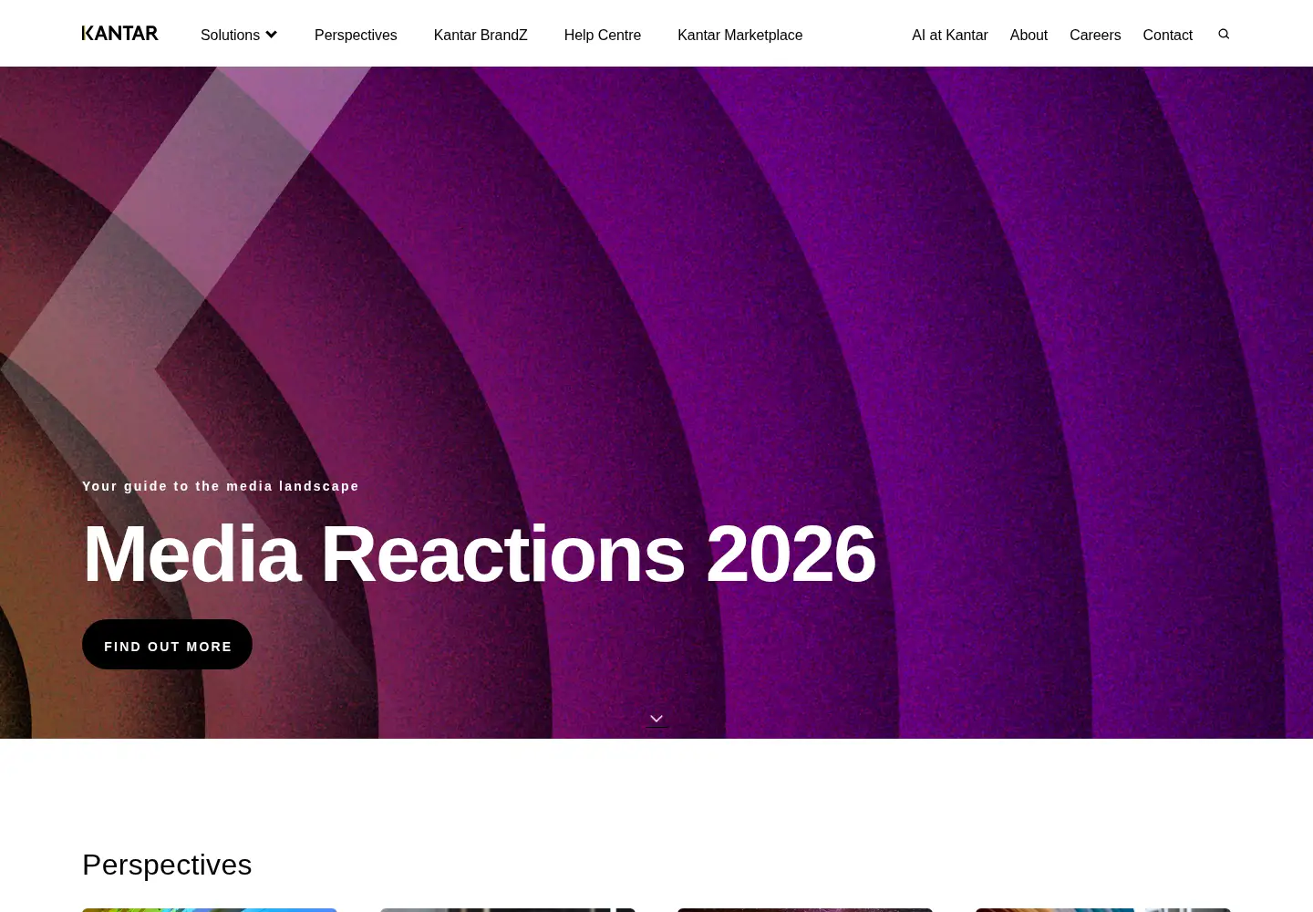 Screenshot of kantar.com