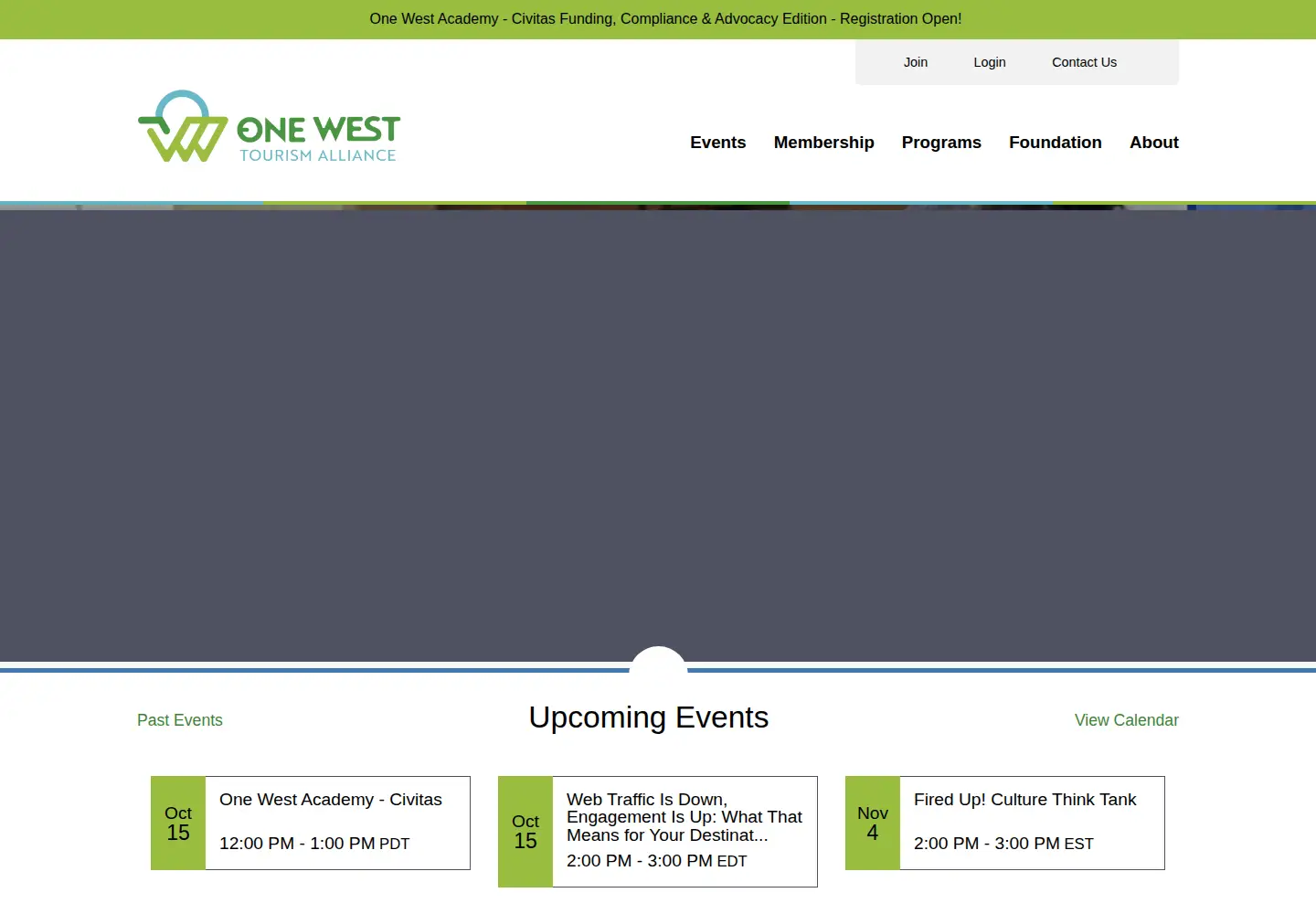 Screenshot of wacvb.com