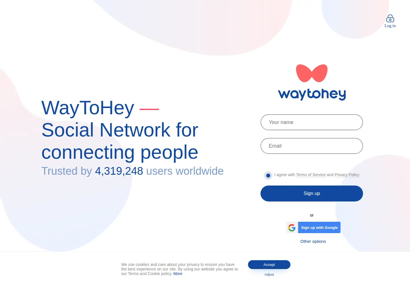 Screenshot of waytohey.com
