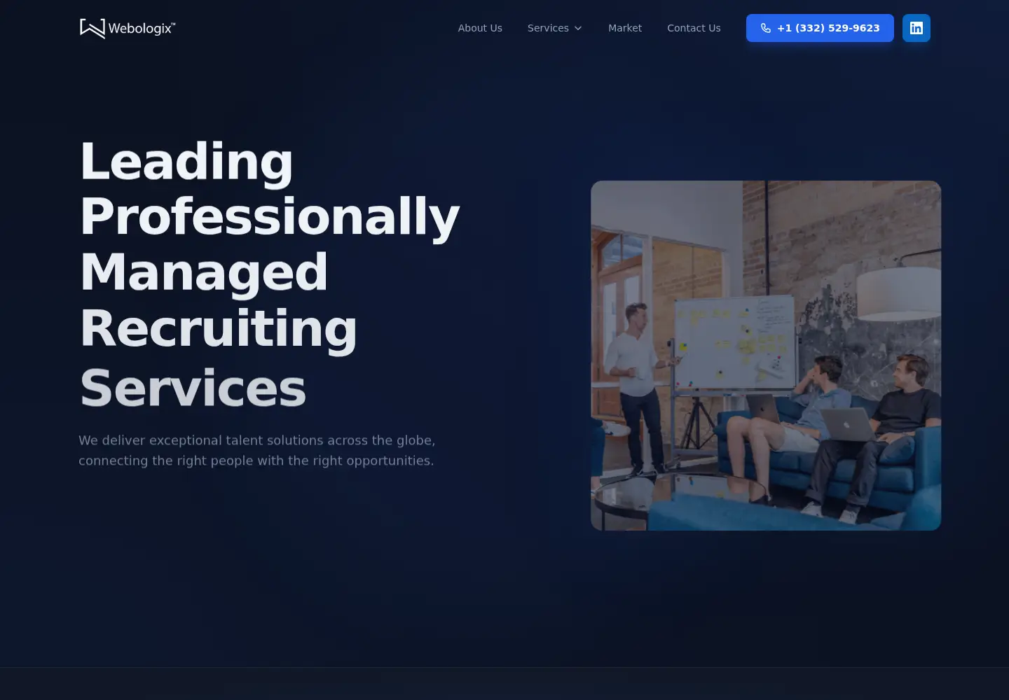 Screenshot of webologics.com