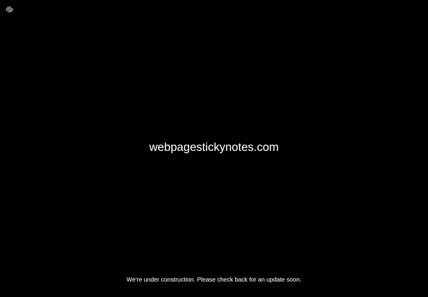 Screenshot of webpagestickynotes.com