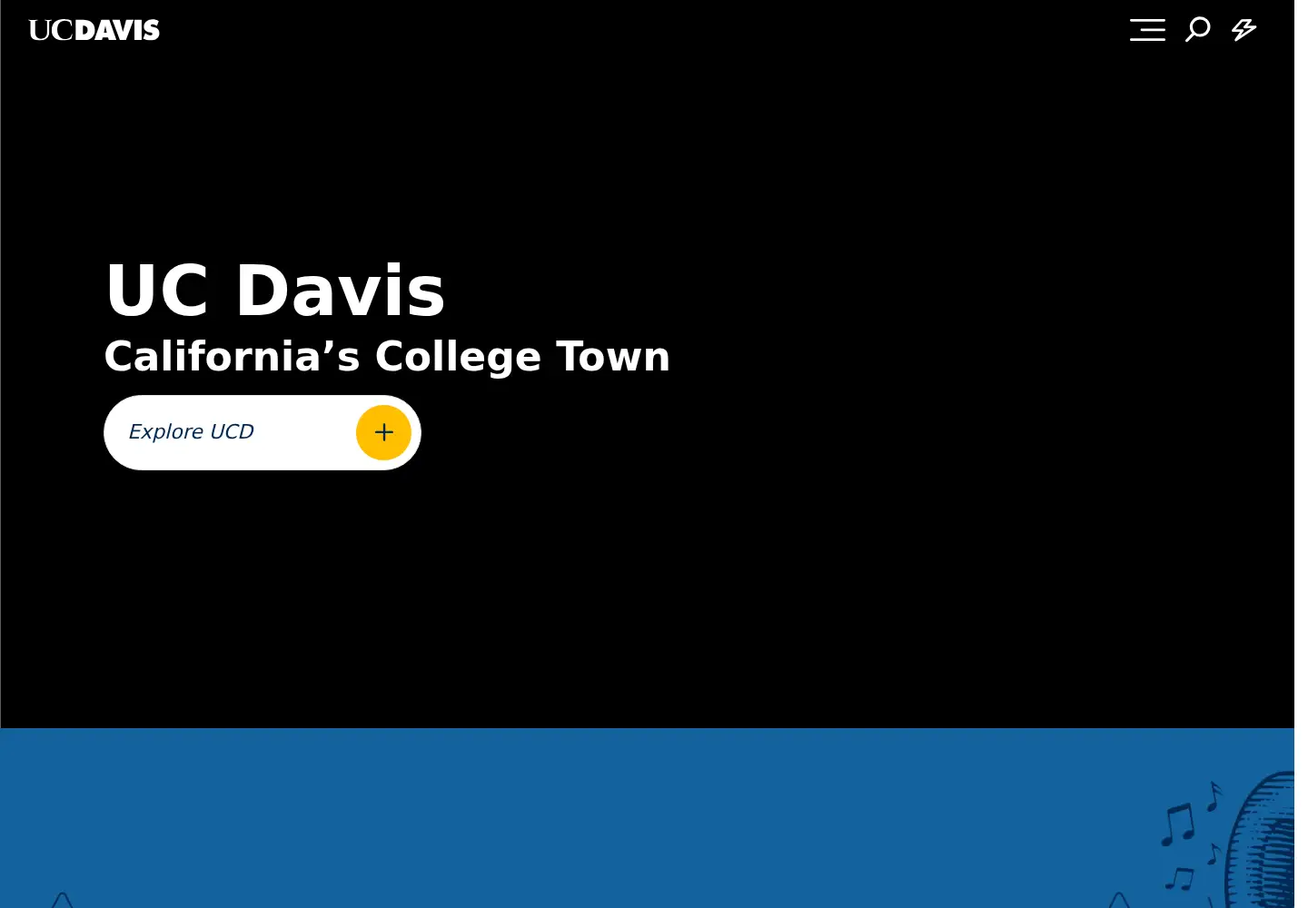 Screenshot of ucdavis.edu