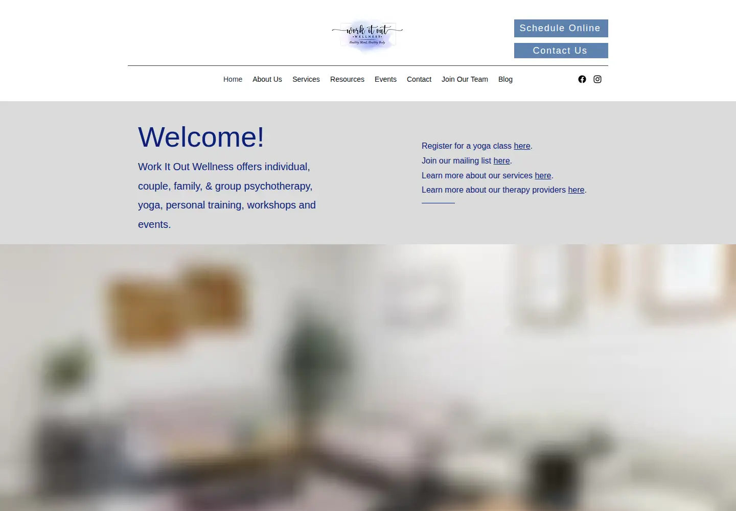 Screenshot of wiowellness.com