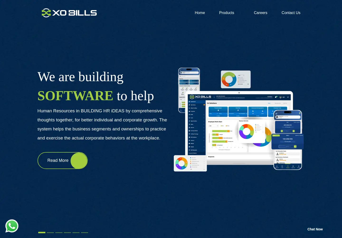 Screenshot of xobills.com
