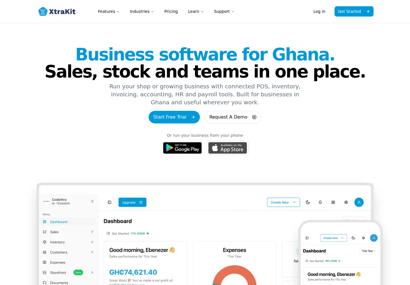 Screenshot of xtrakit.com
