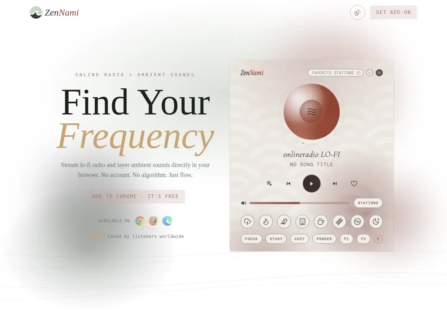 Screenshot of zennami.com