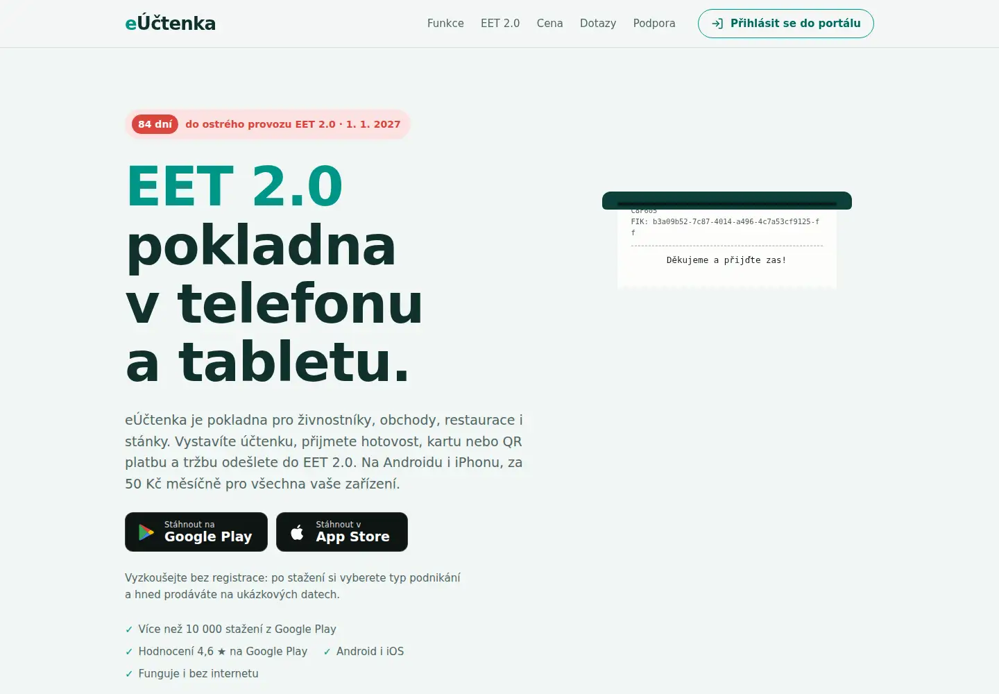 Screenshot of euctenka.cz
