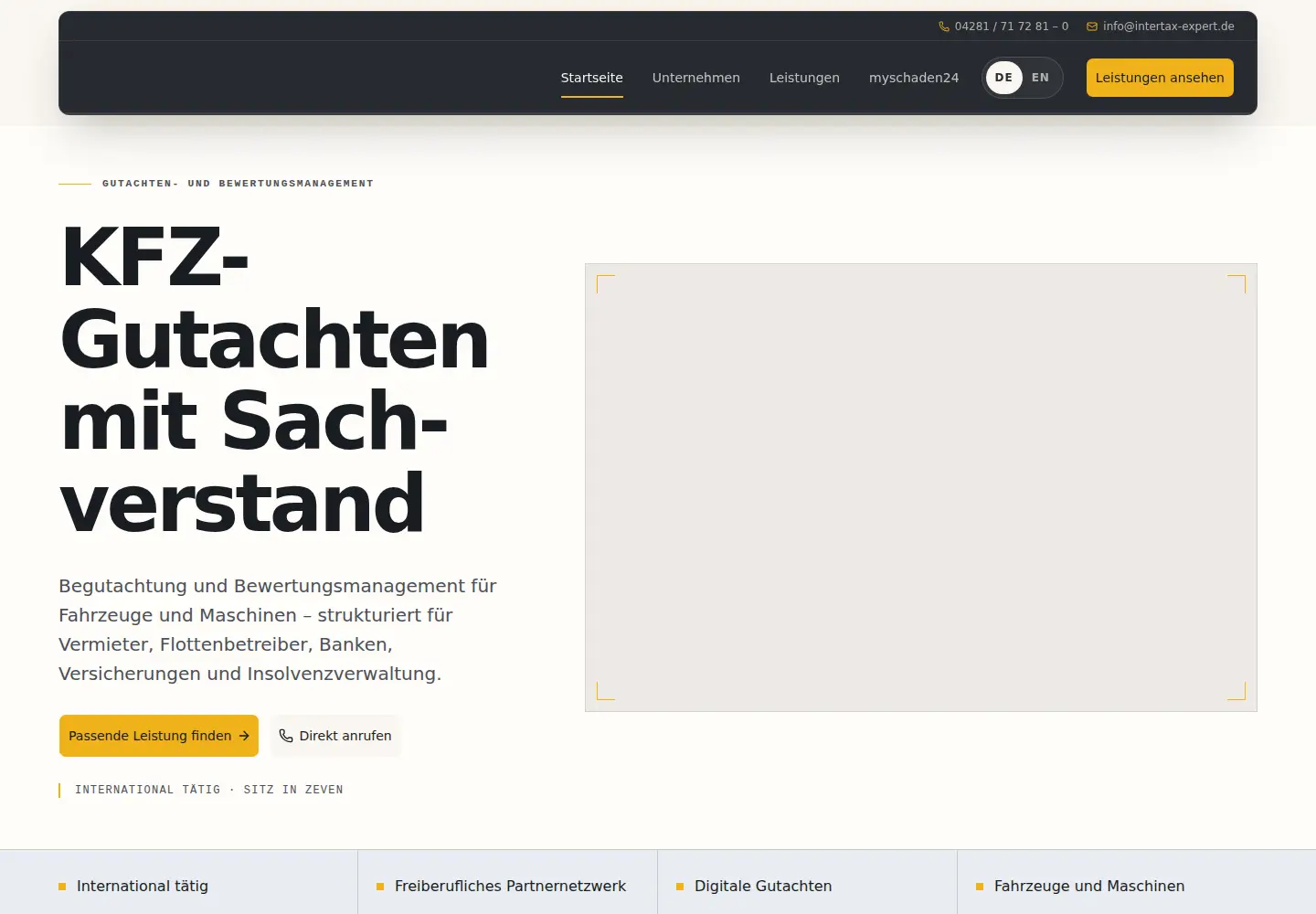 Screenshot of intertax-expert.de