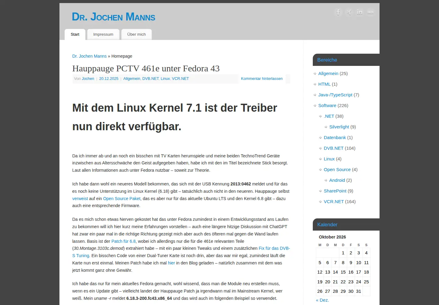 Screenshot of jochen-manns.de