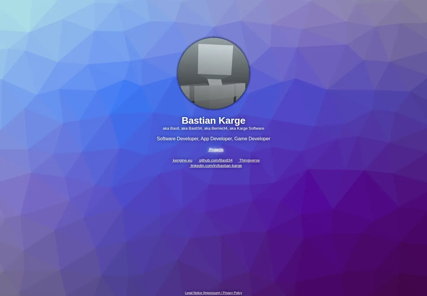 Screenshot of kargesoftware.de