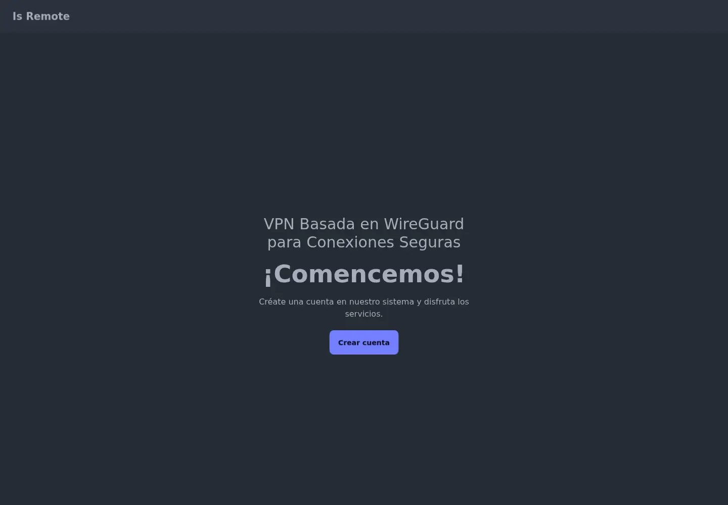 Captured homepage of is-remote.dev in the current scan