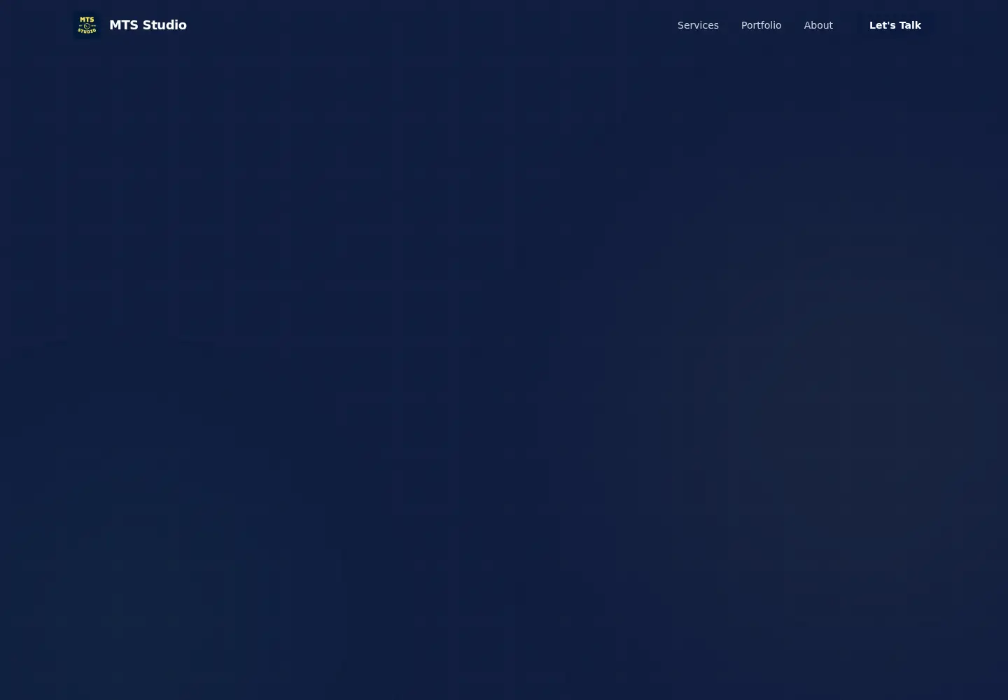 Screenshot of mtsstudio.dev