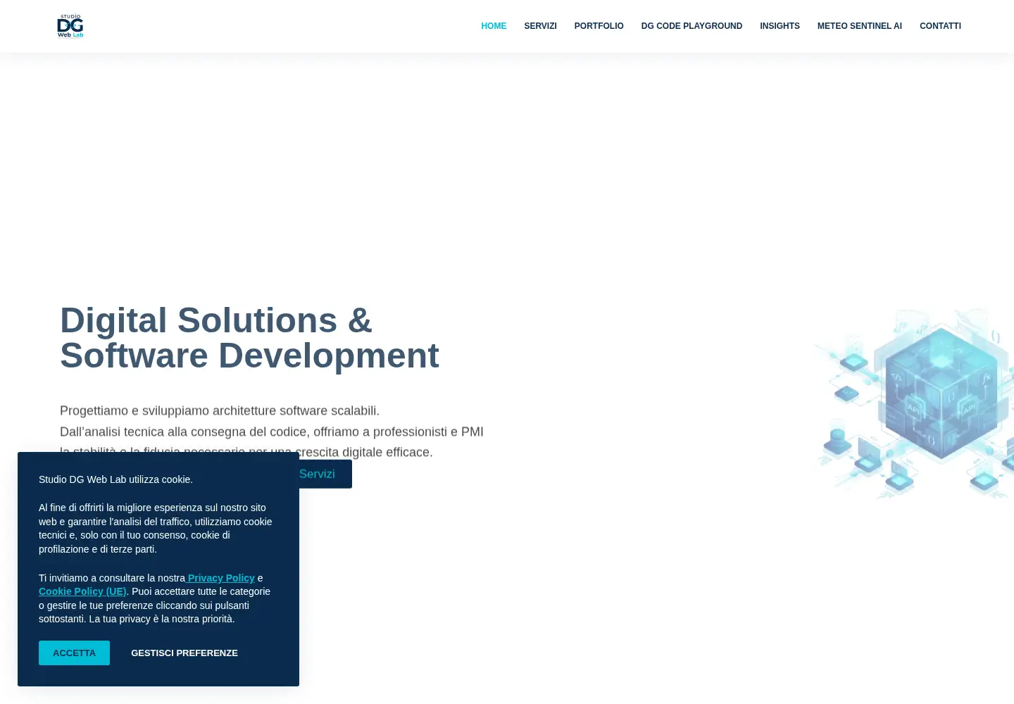 Screenshot of studiodgweblab.dev