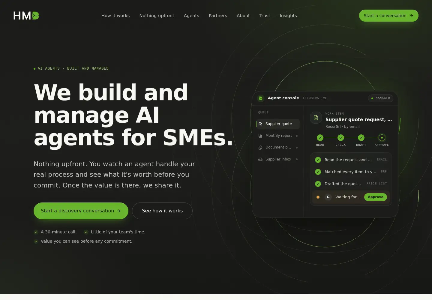Screenshot of hmd.digital