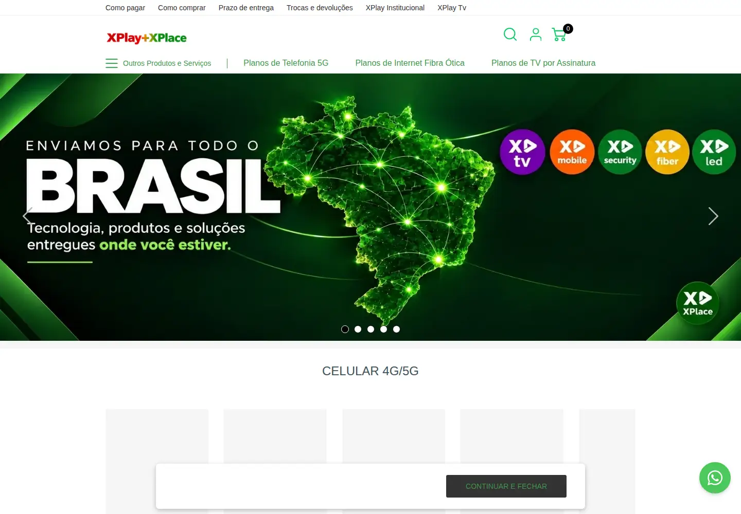 Screenshot of xplay.digital