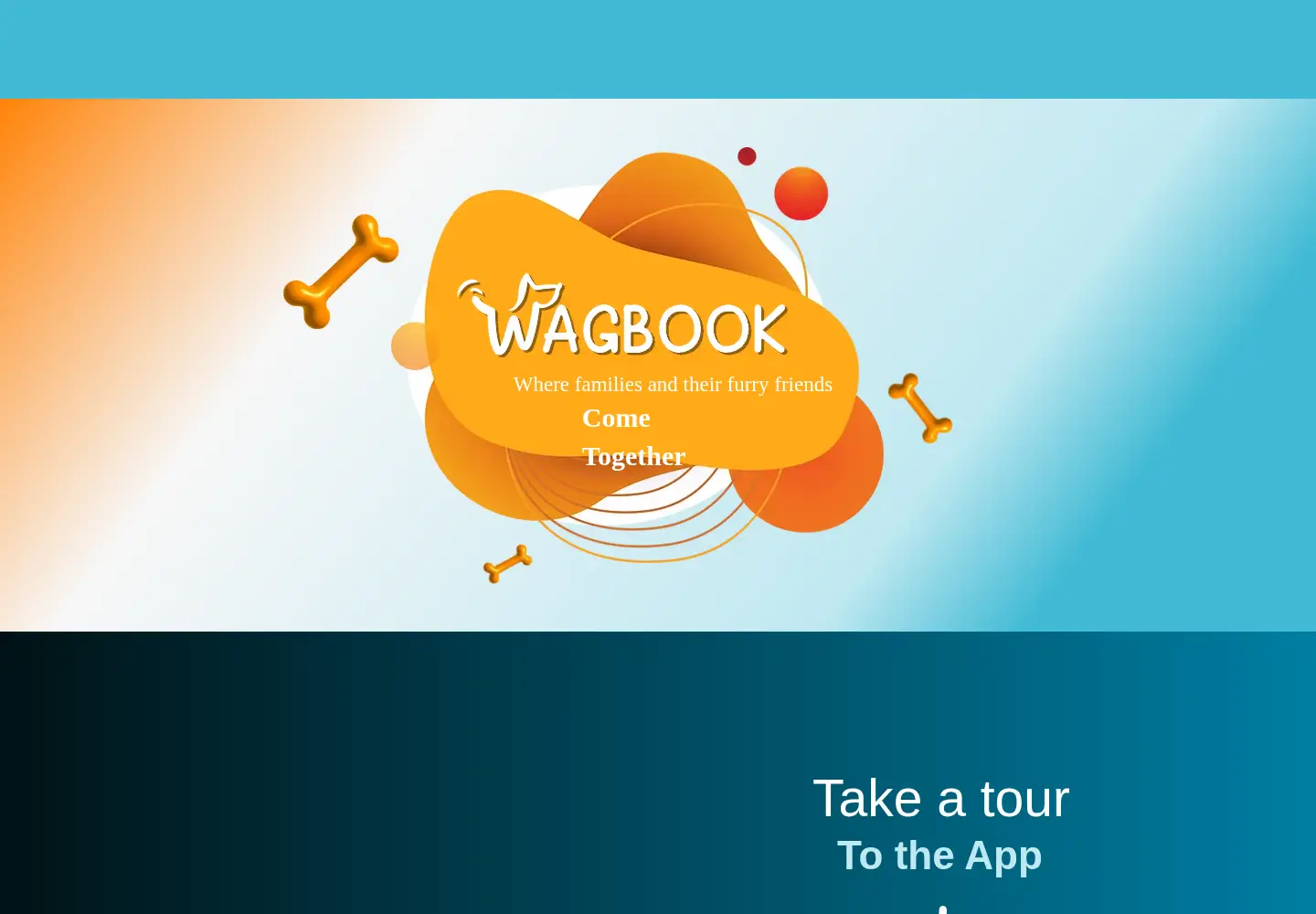 Captured homepage of wagbook.dog in the current scan