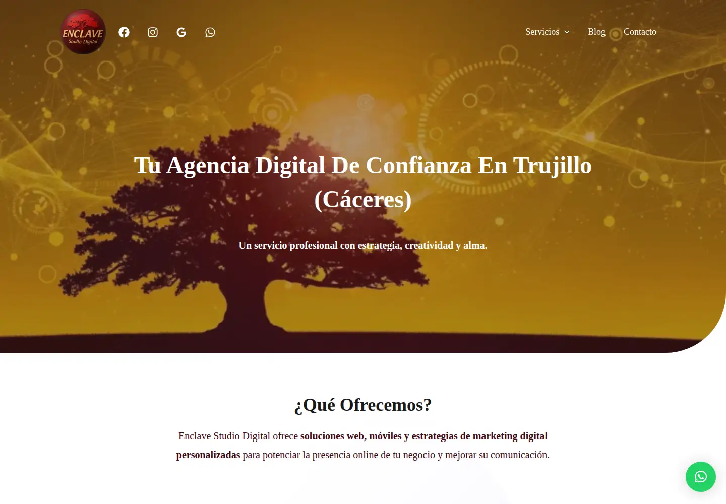 Screenshot of enclavestudiodigital.es