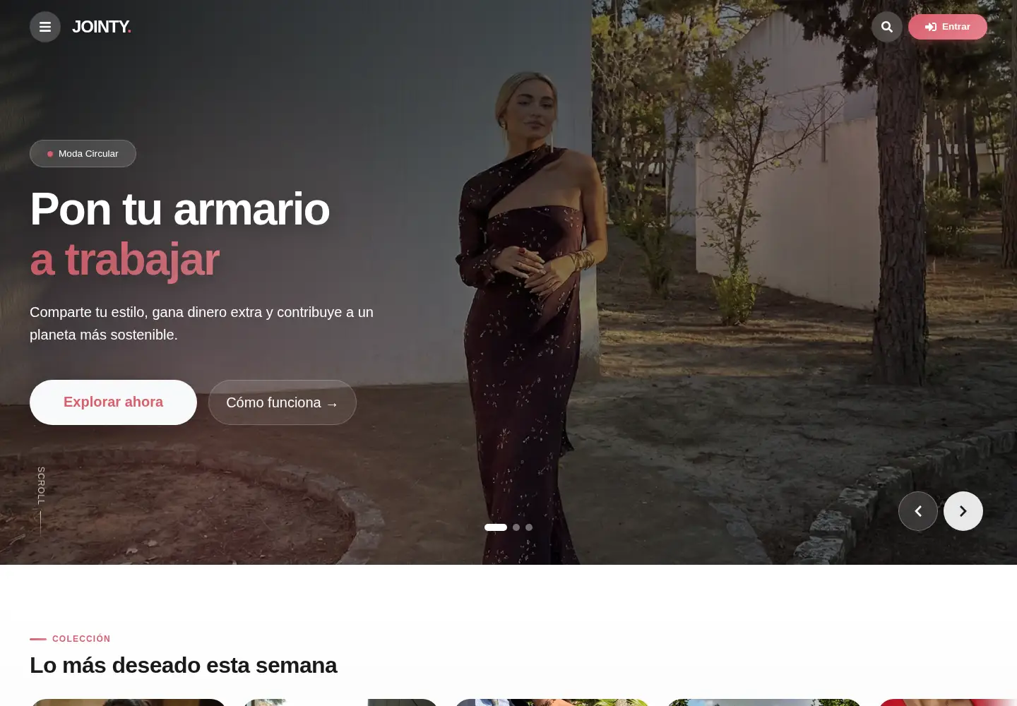 Screenshot of jointy.es