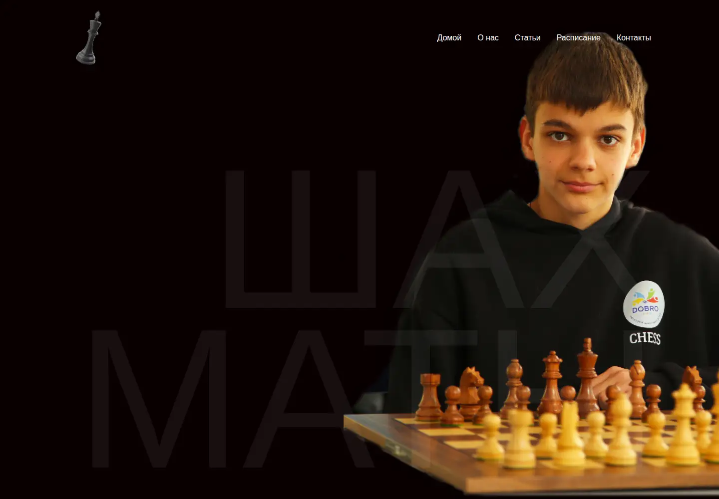 Captured homepage of chess-bg.eu in the current scan