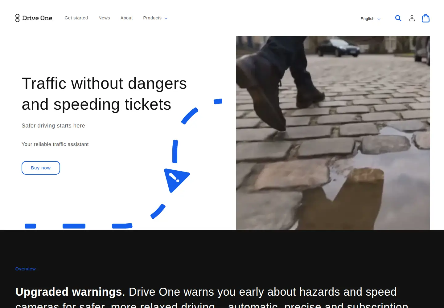 Screenshot of driveone.eu